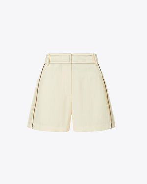Tory Burch Linen Short - Natural