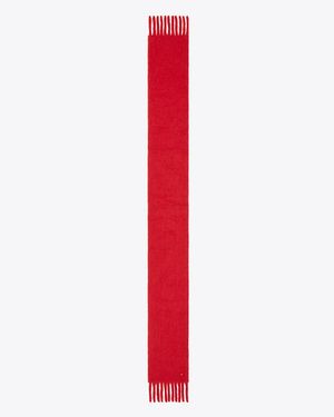 Tory Burch Mohair Scarf - Red