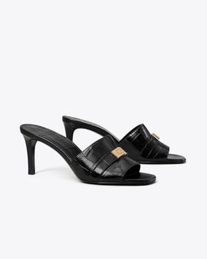 Tory Burch Leelee Heeled Mule - Black
