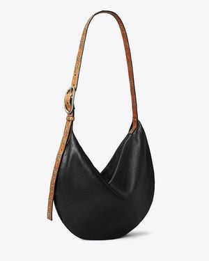 Tory Burch Studded Balloon Bag - Black