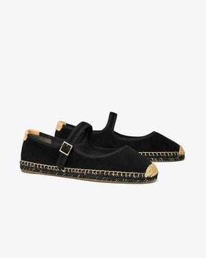 Tory Burch Mary Jane Espadrille - Black