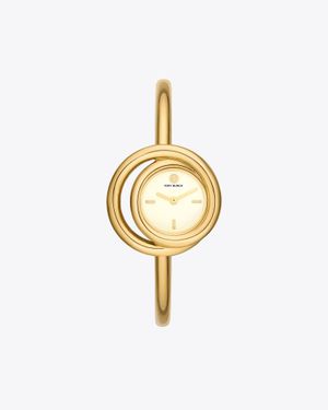 Tory Burch Miller Swirl Watch - Black