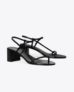 Tory Burch Gigi Heeled Sandal - Black