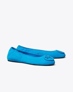 Tory Burch Reva Travel Ballet - Blue
