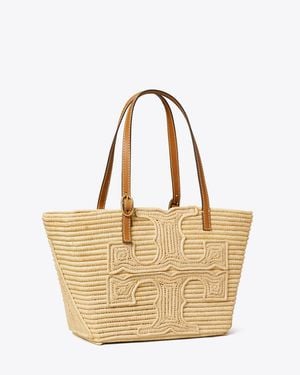 Tory Burch X Doum For Small Ella Raffia Tote - Natural