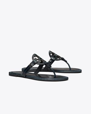 Tory Burch Miller Patent Sandal - Blue