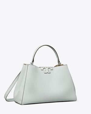 Tory Burch Eleanor Soft Satchel - Grey