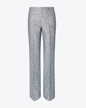 Tory Burch Jacquard Pant - Grey
