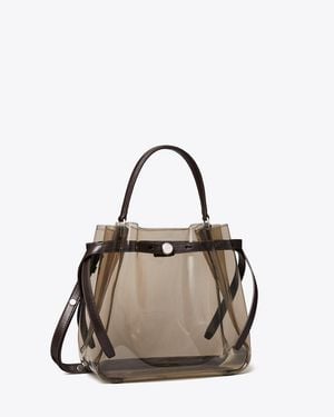 Tory Burch Romy Clear Bucket Bag - Multicolour