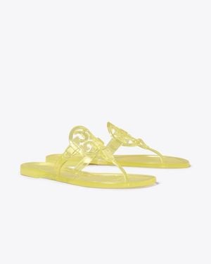 Tory Burch Miller Jelly Sandal - Yellow
