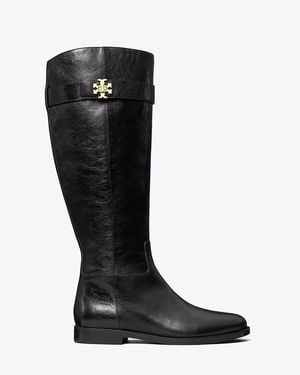 Tory Burch Turnlock Riding Boot - Black