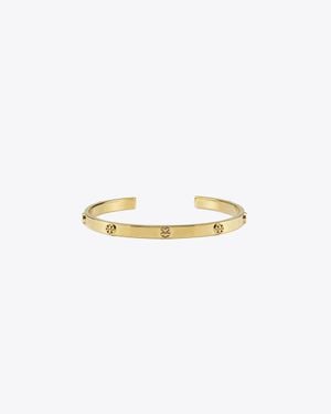 Tory Burch Thin Miller Stud Cuff - Metallic