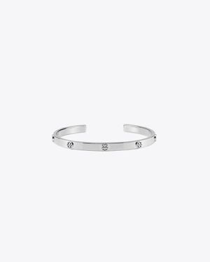 Tory Burch Thin Miller Stud Cuff - White