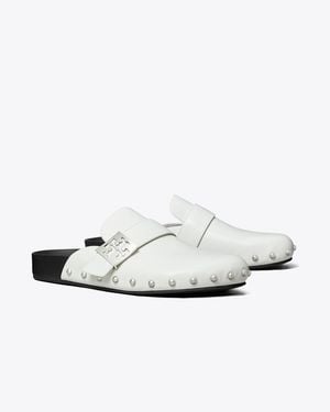 Tory Burch Mellow Studded Mule - White