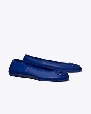 Tory Burch Reva Travel Ballet - Blue