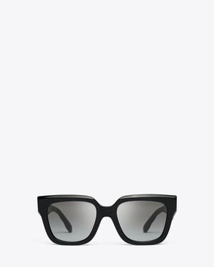 Tory Burch Kira Square Sunglasses - Grey