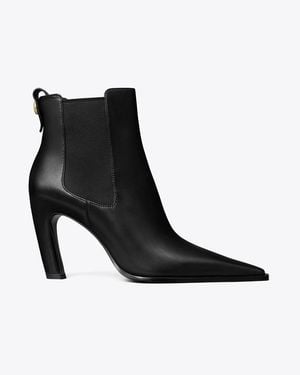 Tory Burch Romy Chelsea Heeled Boot - Black