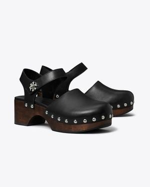 Tory Burch Turnlock Clog - Black