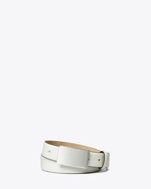 Tory Burch Plate Belt - Metallic