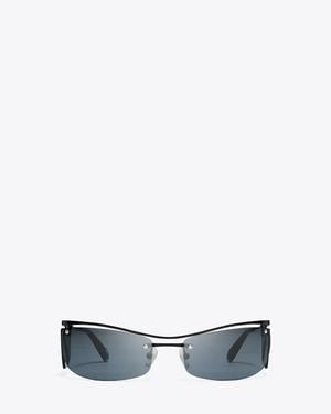 Tory Burch Double-Lens Runway Sunglasses - Blue