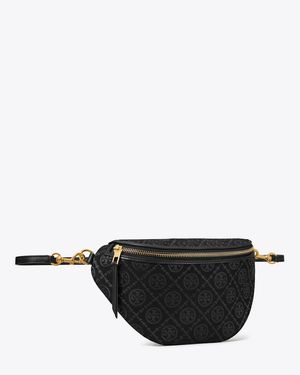 Tory Burch T Monogram Belt Bag - Black