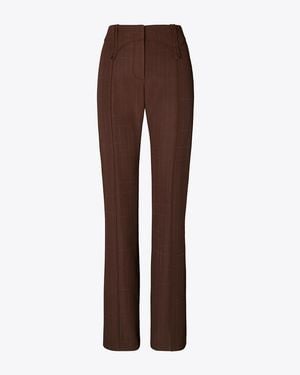 Tory Burch Wool Pant - Brown