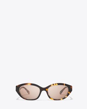 Tory Burch Kira Cat-Eye Sunglasses - Natural