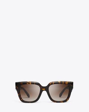 Tory Burch Kira Square Sunglasses - Grey
