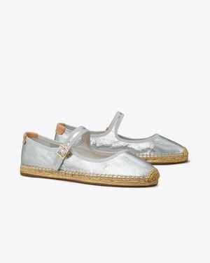 Tory Burch Mary Jane Espadrille - White