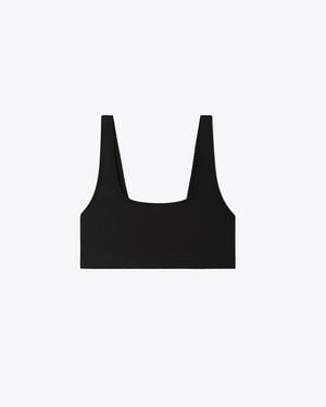 Tory Burch Sculpt Compression Bra - Black