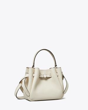 Tory Burch Mini Romy Bucket Bag - Natural