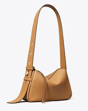 Tory Burch Small Romy Shoulder Bag, One Size - Natural