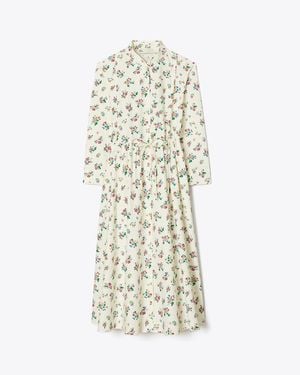 Tory Burch Cotton Shirtdress - White