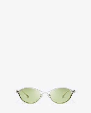 Tory Burch Deco Runway Sunglasses - Green