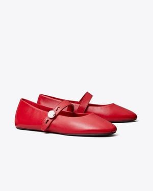 Tory Burch Romy Mary Jane - Red