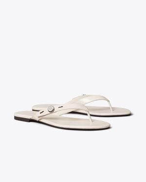 Tory Burch Romy Flip-Flop - White