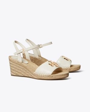 Tory Burch Eleanor Wedge Espadrille - White