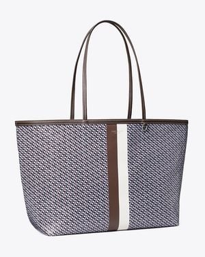 Tory Burch Racer Tote, One Size - Purple