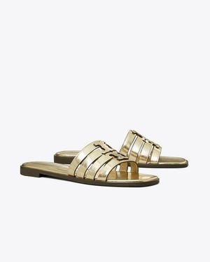 Tory Burch Ines Slide - Metallic