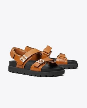 Tory Burch Mellow Sport Sandal - Brown