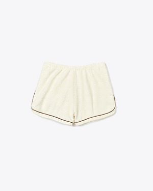 Tory Burch Tory Burch Jacquard Terry Short - White