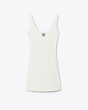 Tory Burch A-Line Tennis Dress - White