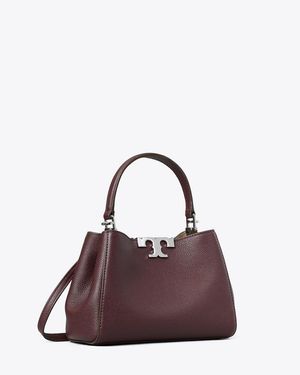 Tory Burch Mini Eleanor Soft Satchel - Purple