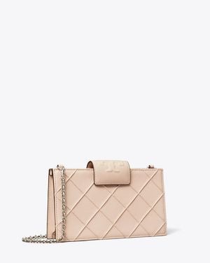 Tory Burch Mini Fleming Crossbody - Pink