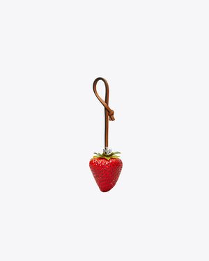 Tory Burch Strawberry Bag Charm - Red