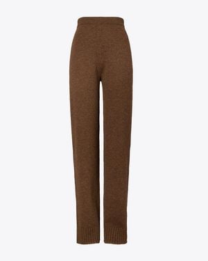 Tory Burch Wool Jumper Pant - Brown