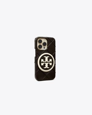 Tory Burch Iphone 13 Pro Fleming Soft Phone Case - Black