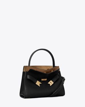 Tory Burch Petite Lee Radziwill Double Bag - Black