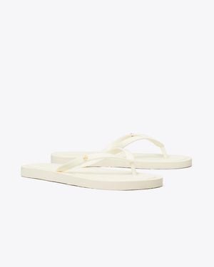 Tory Burch Kira Padded Flip-Flop - White