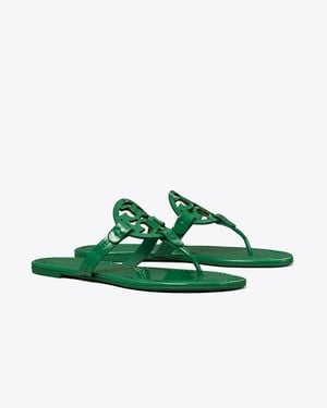 Tory Burch Miller Patent Sandal - Green
